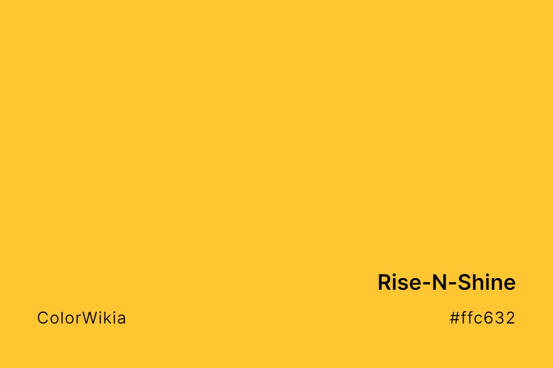 Rise-N-Shine Color – #ffc632: Codes and Complete Breakdown