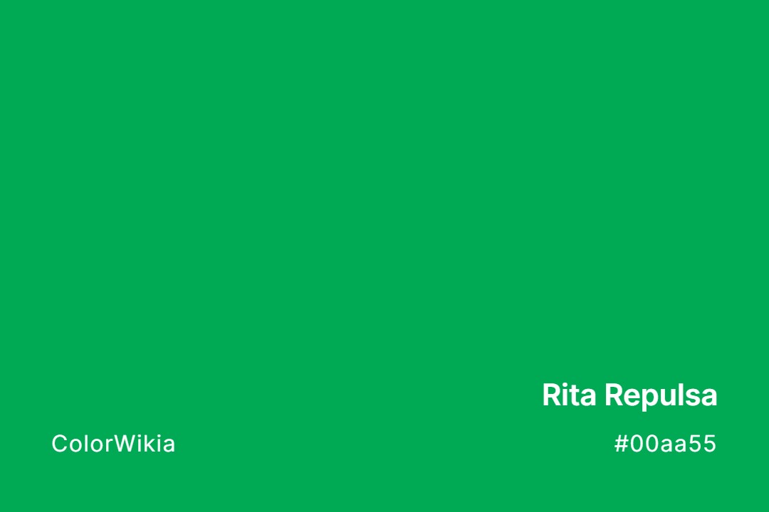 Rita Repulsa Color – #00aa55: Codes and Complete Breakdown