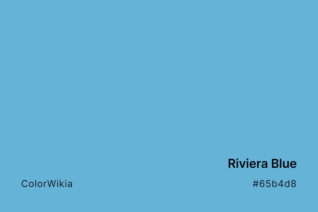 riviera blue color 65b4d8
