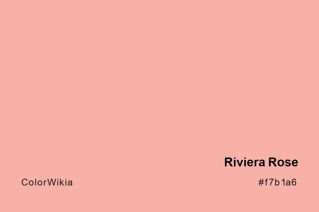 riviera rose color f7b1a6