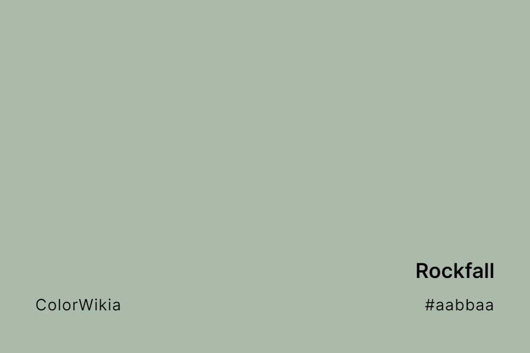 Rockfall Color – #aabbaa: Codes and Complete Breakdown
