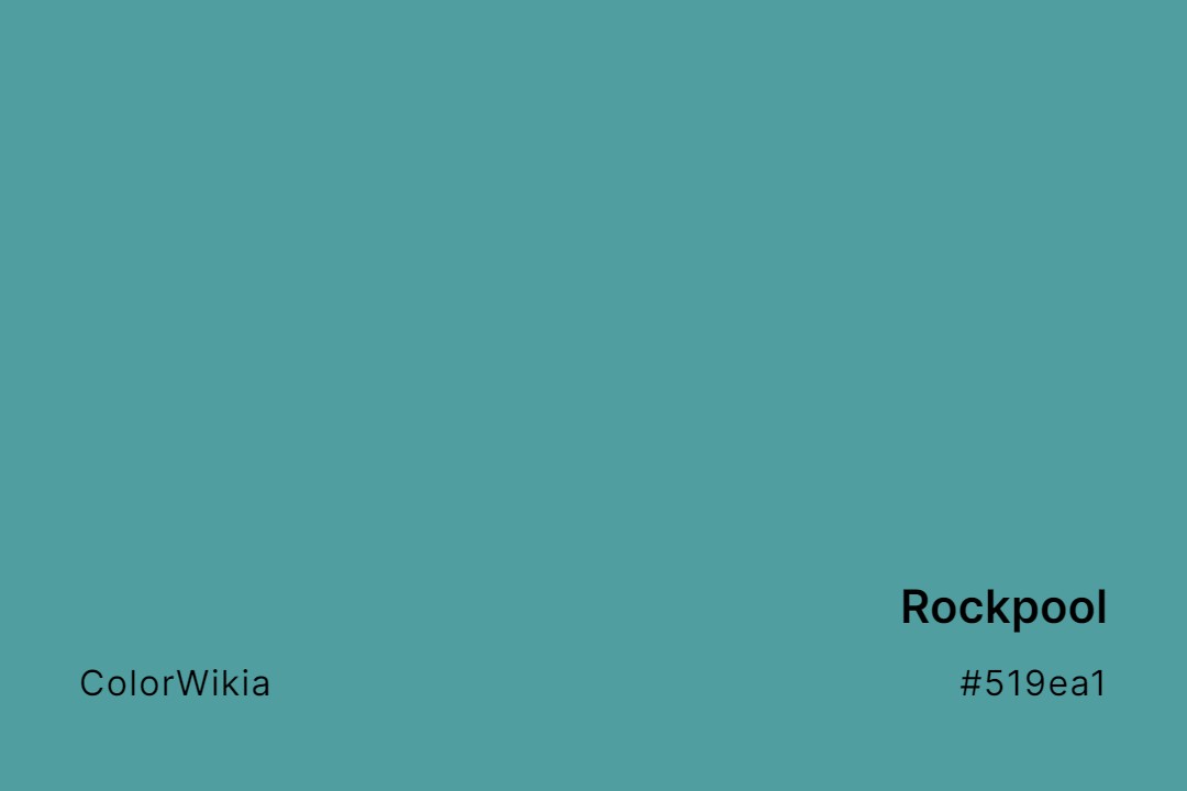 Rockpool Color – #519ea1: Codes and Complete Breakdown