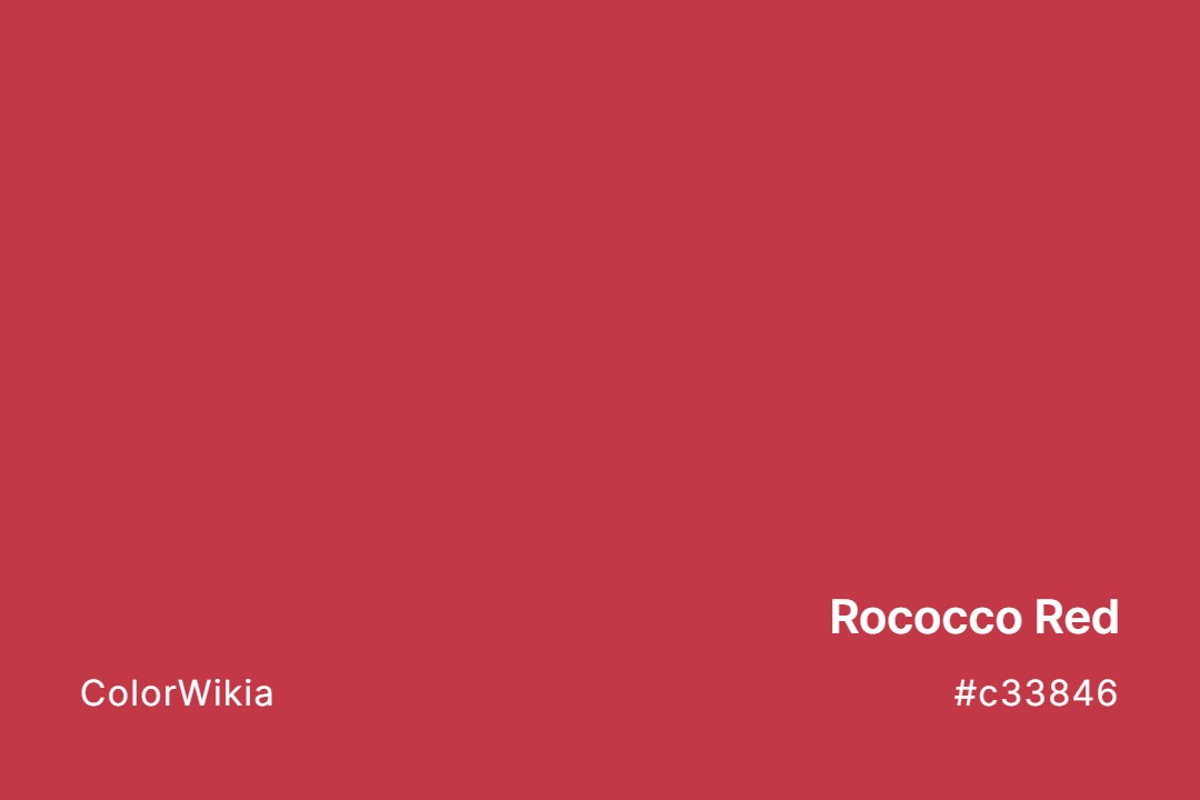 Rococco Red Color – #c33846: Codes and Complete Breakdown