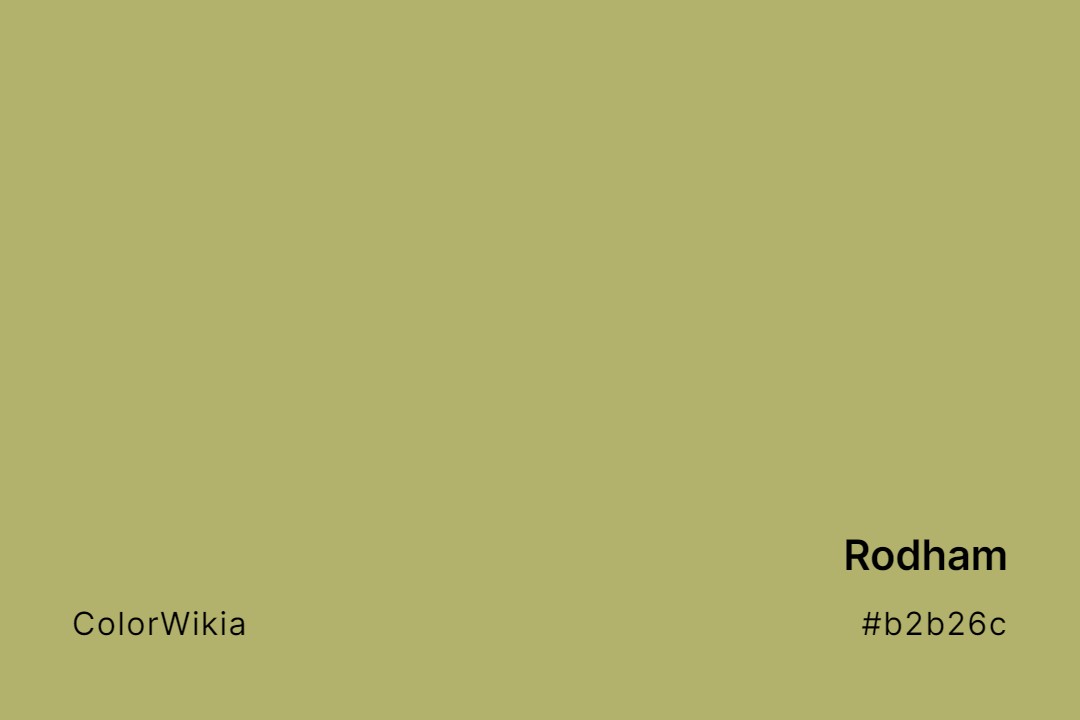 Rodham Color – #b2b26c: Codes and Complete Breakdown
