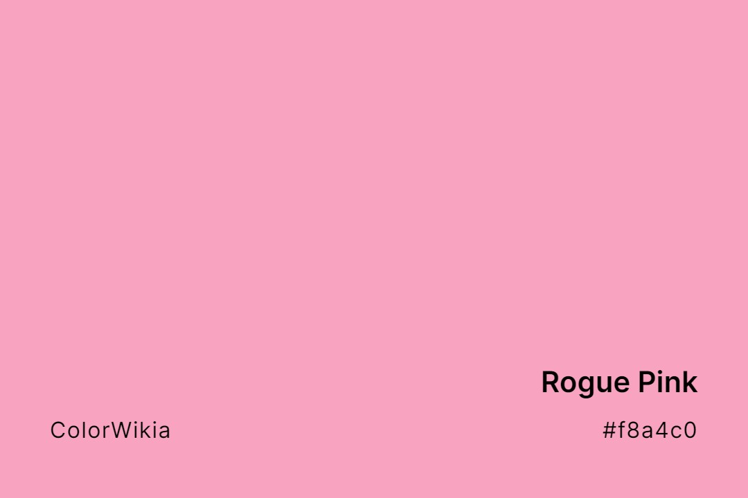 rogue pink color f8a4c0