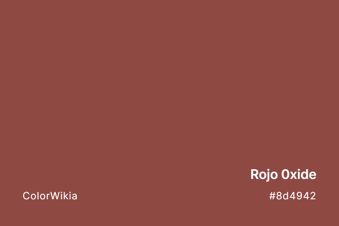 Rojo 0xide Color – #8d4942: Codes and Complete Breakdown
