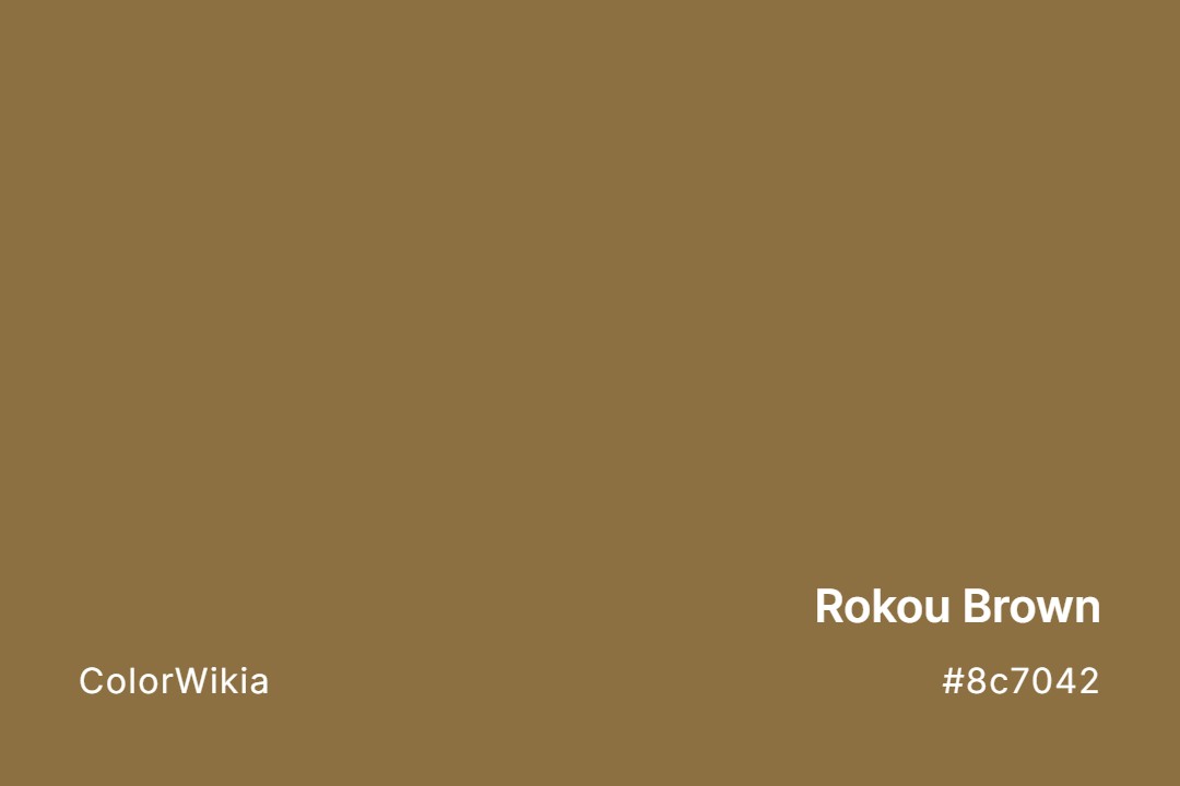 Rokou Brown Color – #8c7042: Codes and Complete Breakdown