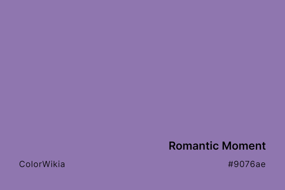 romantic moment color 9076ae