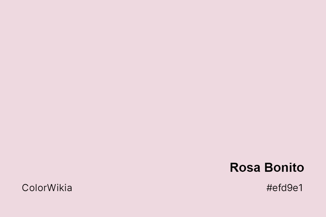 rosa bonito color efd9e1