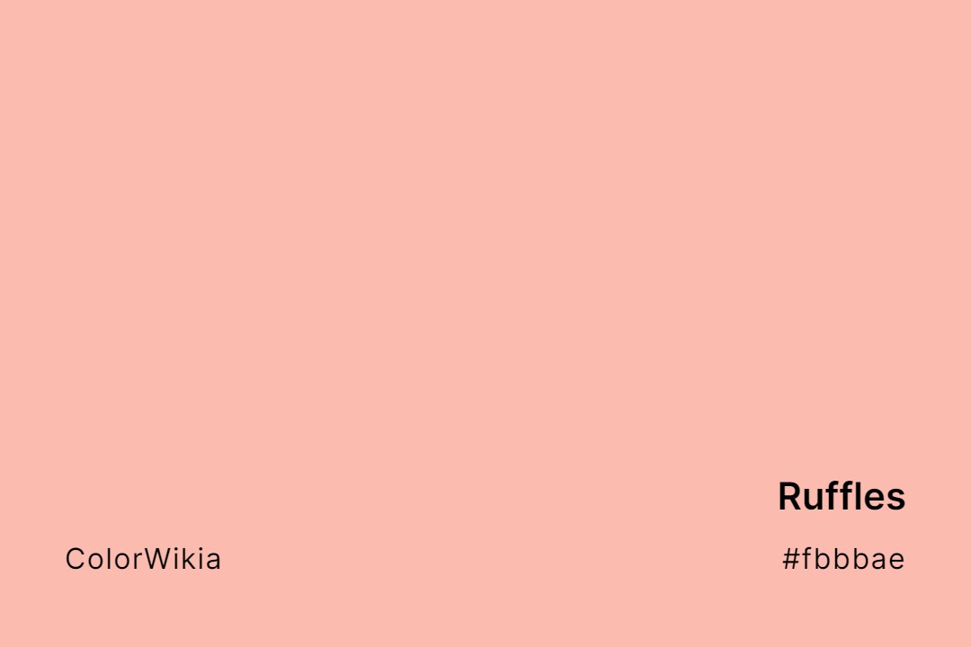 Ruffles Color – #fbbbae: Codes and Complete Breakdown