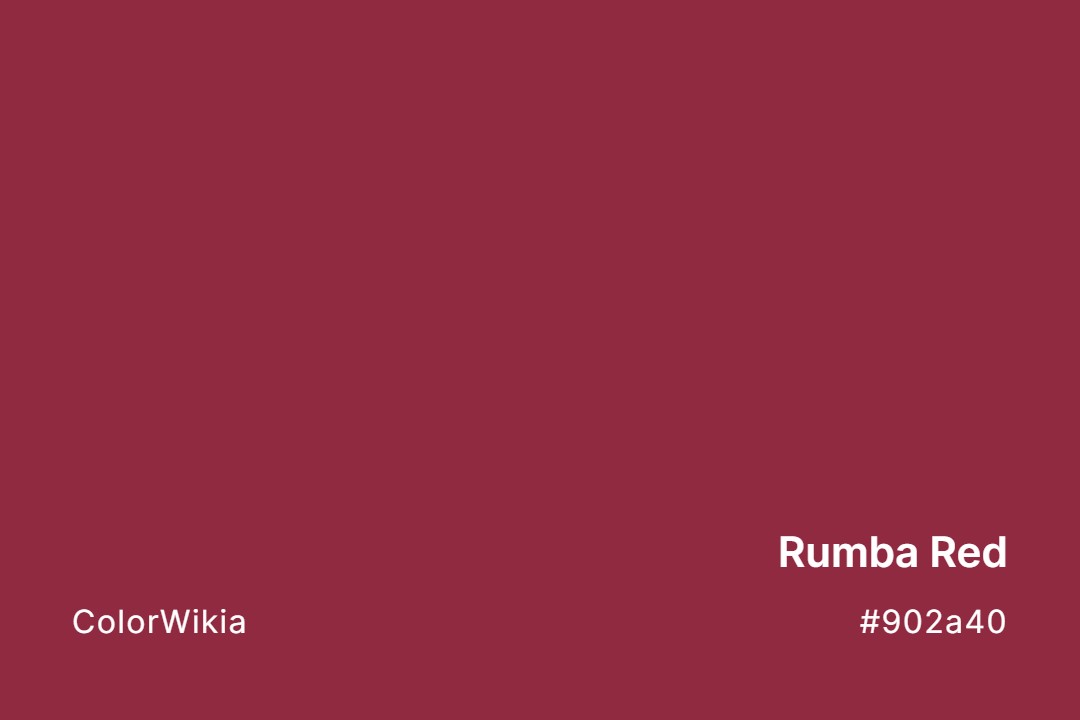 Rumba Red color