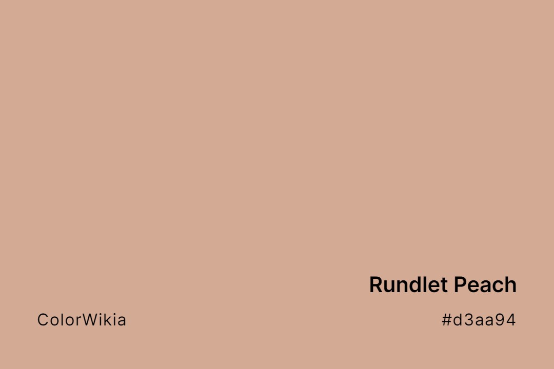 Rundlet Peach Color – #d3aa94: Codes and Complete Breakdown