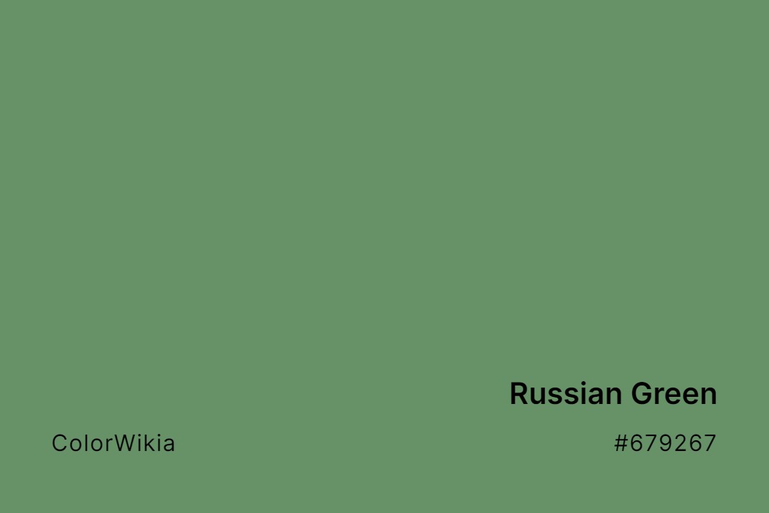 russian green color 679267