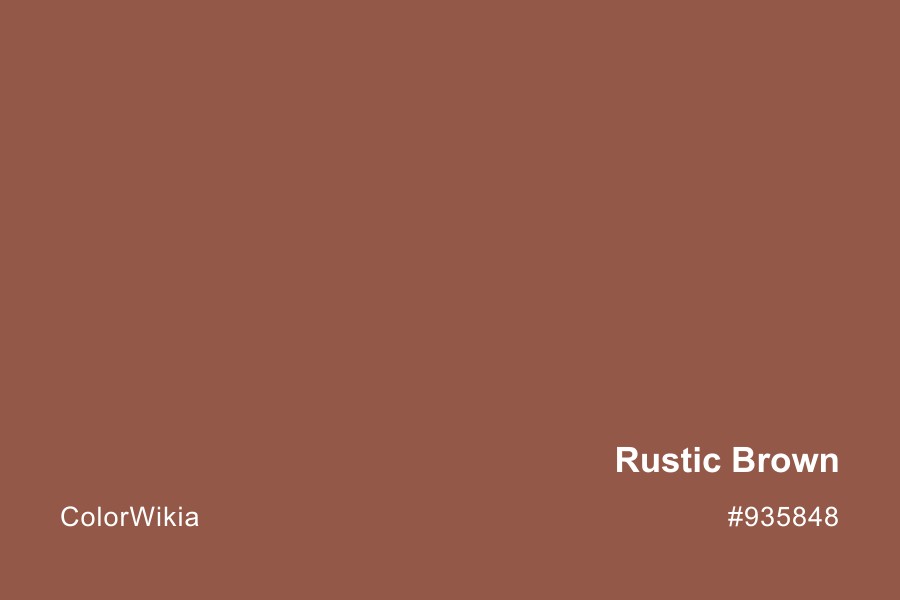 rustic brown color 935848