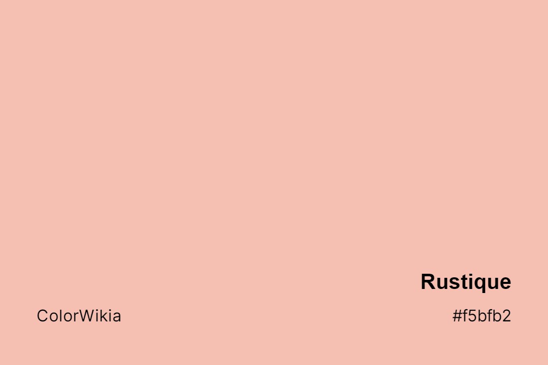 Rustique Color – #f5bfb2: Codes and Complete Breakdown