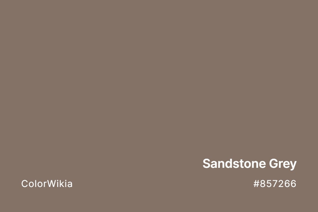 sandstone grey color 857266