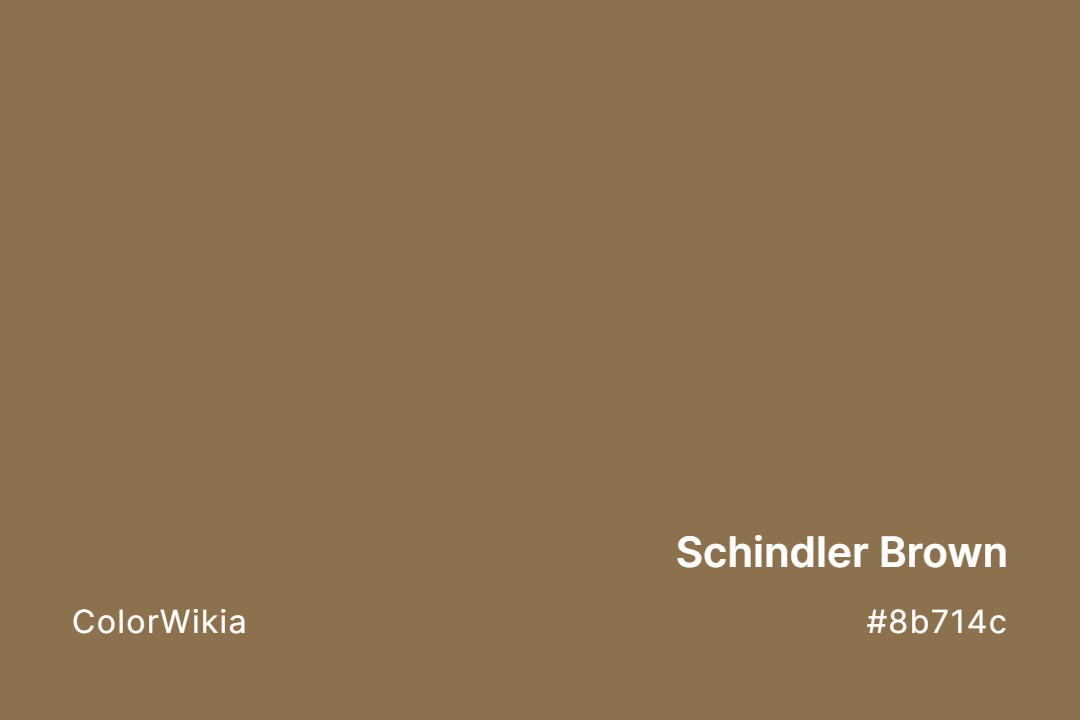 Schindler Brown Color – #8b714c: Codes and Complete Breakdown