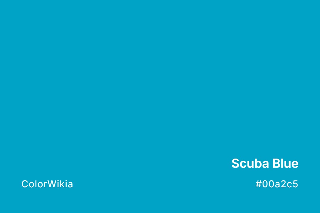 Scuba Blue Color – #00a2c5: Codes and Complete Breakdown