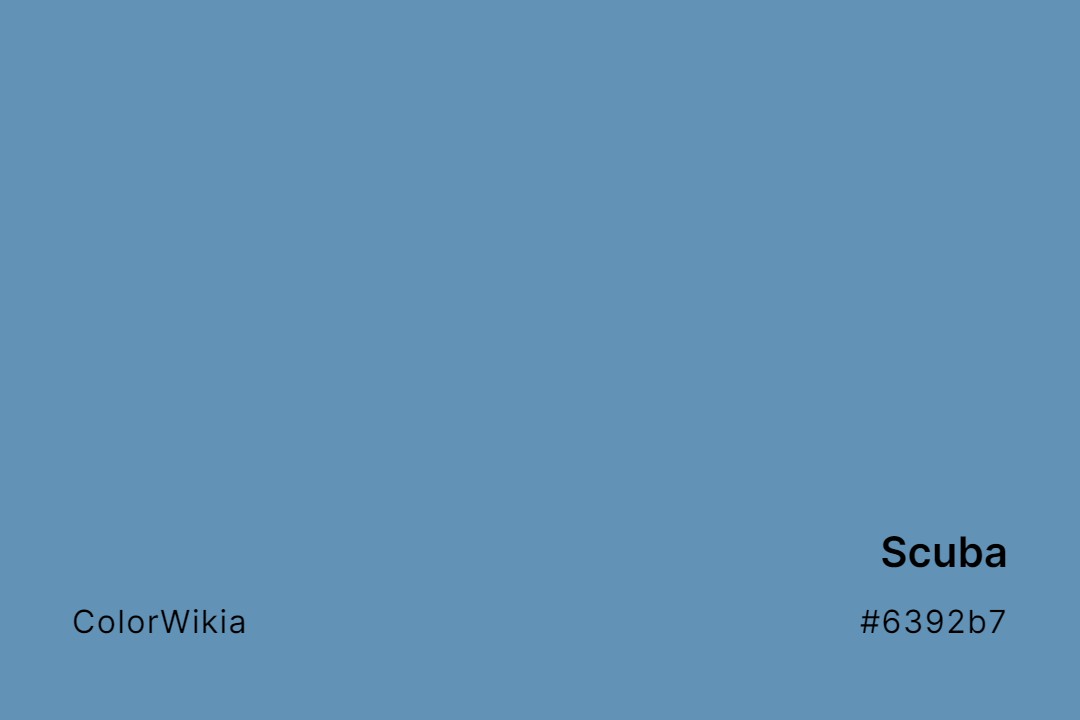 Scuba Color – #6392b7: Codes and Complete Breakdown
