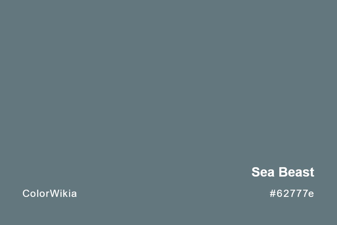 Sea Beast Color – #62777e: Codes and Complete Breakdown