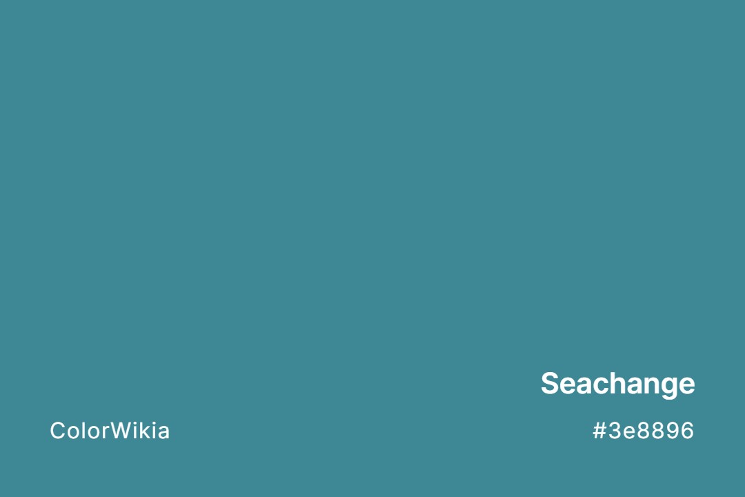 Seachange Color – #3e8896: Codes and Complete Breakdown