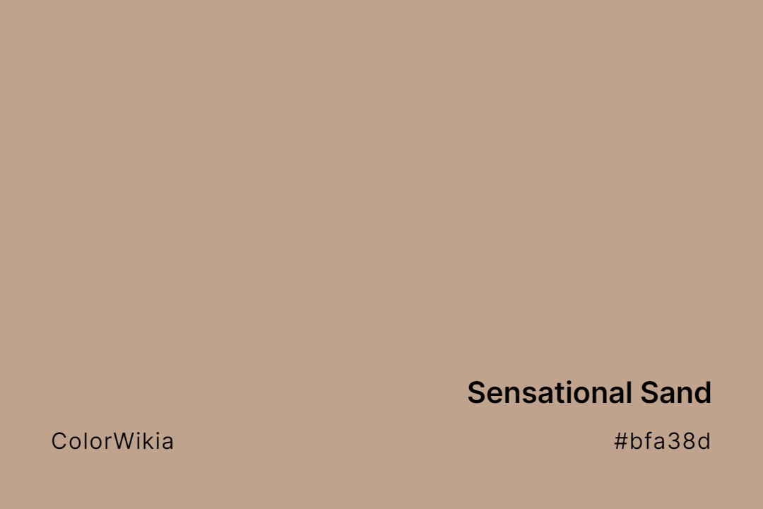 Sensational Sand Color – #bfa38d: Codes and Complete Breakdown