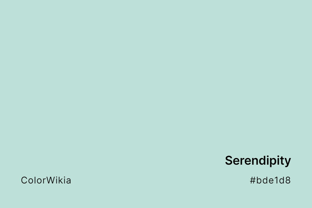 Serendipity Color – #bde1d8: Codes and Complete Breakdown