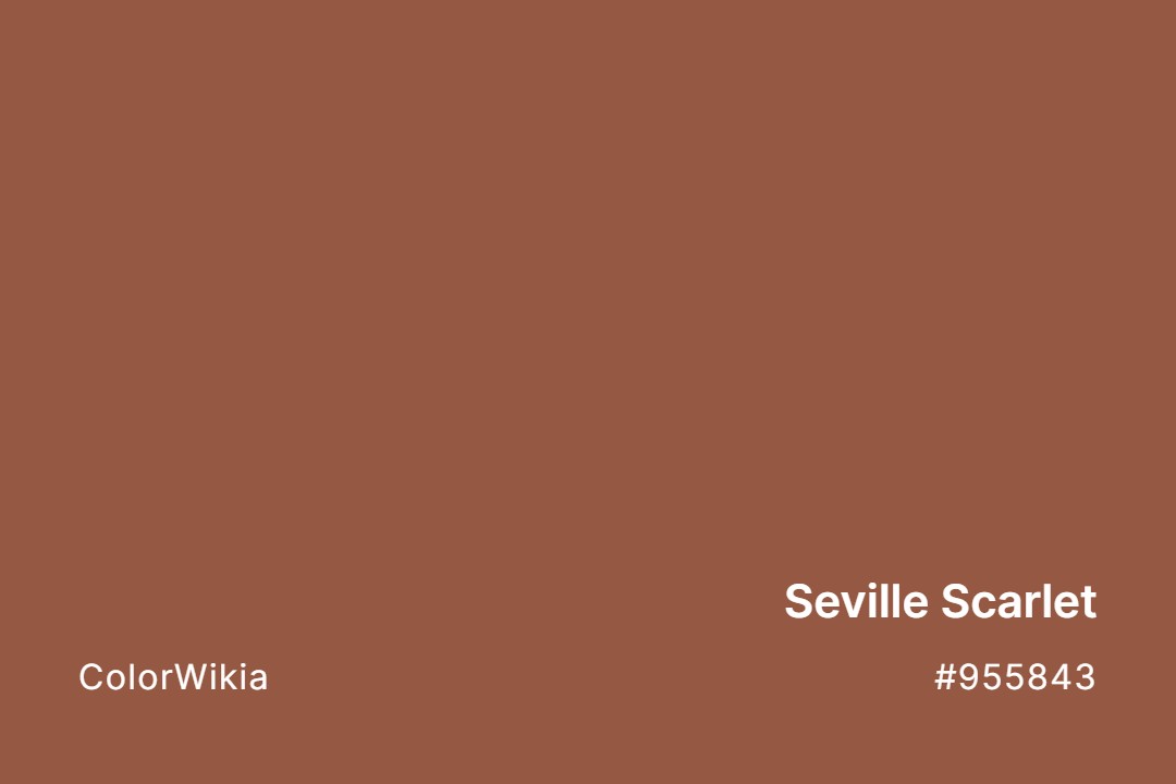 seville scarlet color 955843