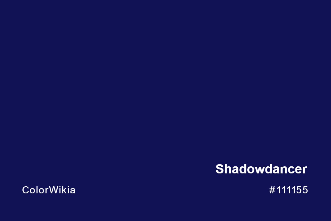 Shadowdancer Color – #111155: Codes and Complete Breakdown