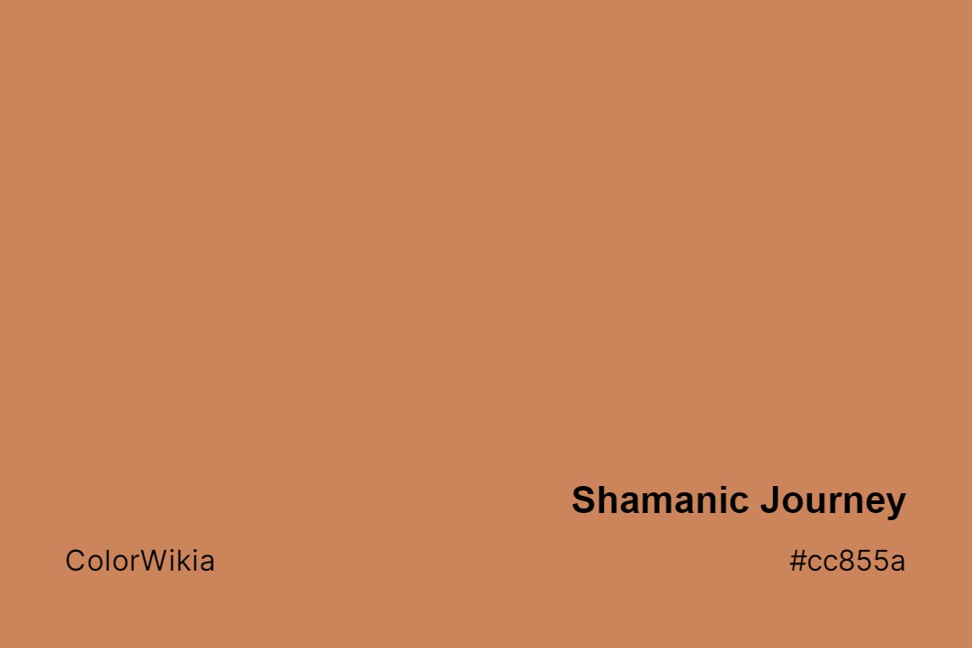 shamanic journey color cc855a