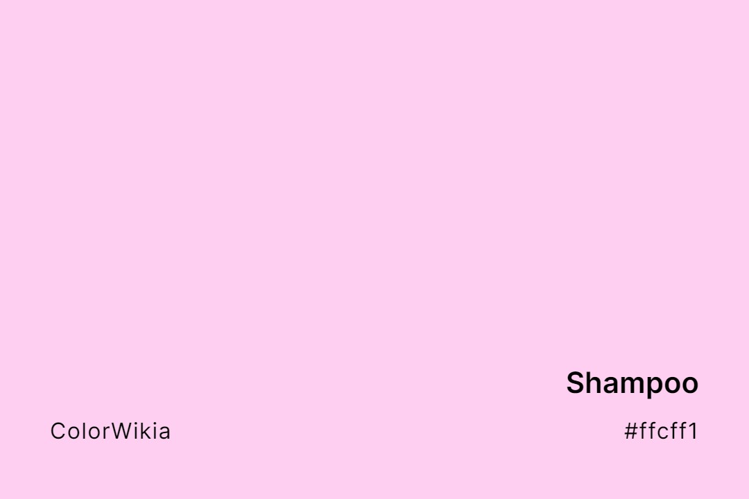 Shampoo Color – #ffcff1: Codes and Complete Breakdown