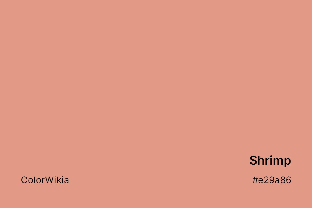 shrimp color e29a86
