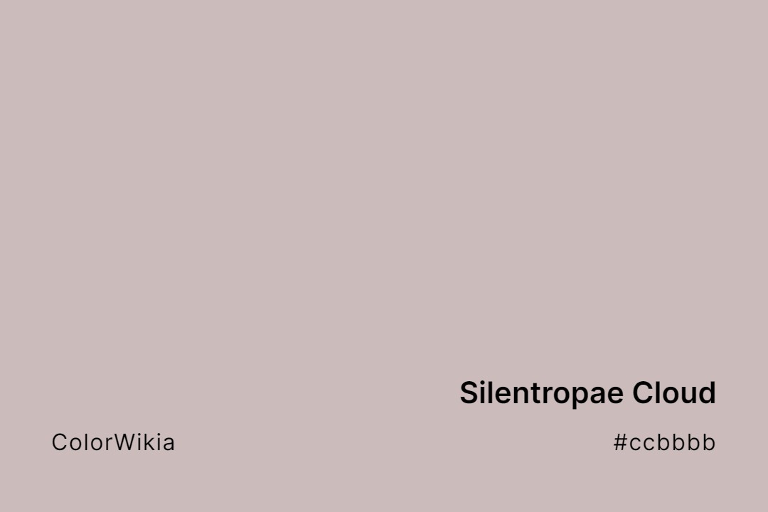 Silentropae Cloud Color – #ccbbbb: Codes and Complete Breakdown