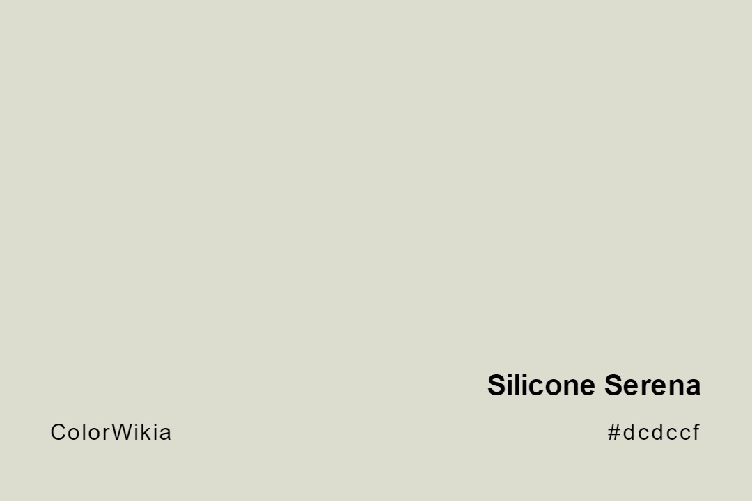 Silicone Serena Color – #dcdccf: Codes and Complete Breakdown