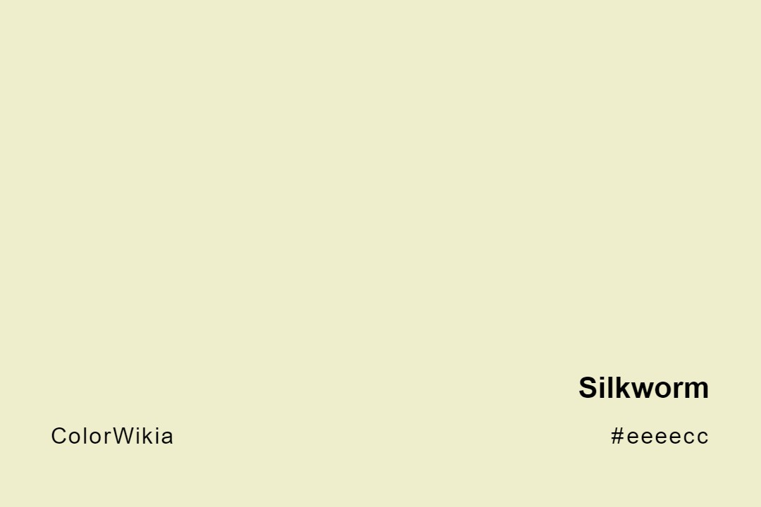 Silkworm Color – #eeeecc: Codes and Complete Breakdown