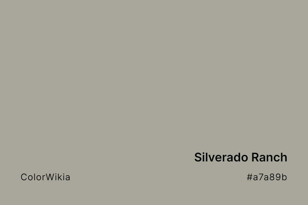 silverado ranch color a7a89b