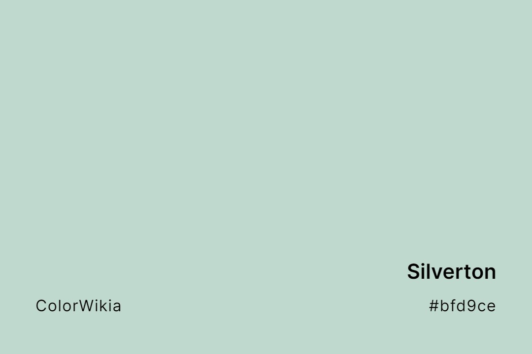 Silverton Color – #bfd9ce: Codes and Complete Breakdown