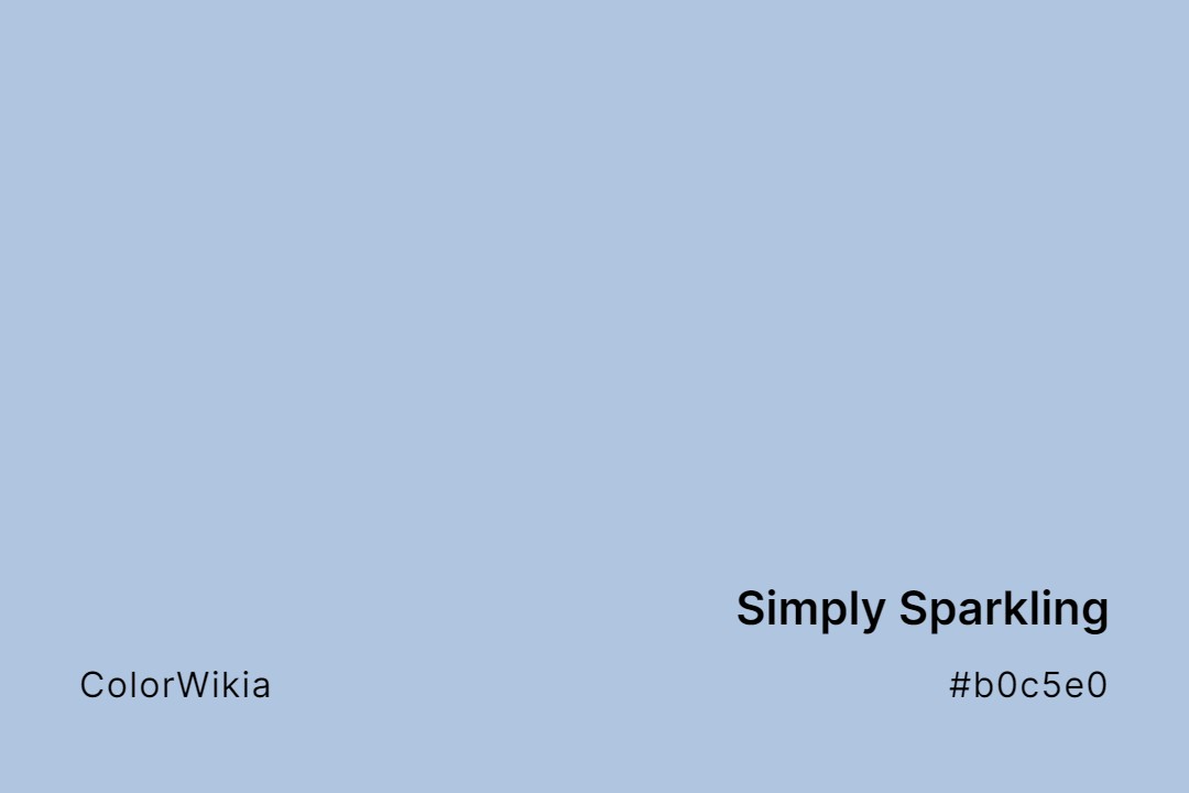 Simply Sparkling Color – #b0c5e0: Codes and Complete Breakdown