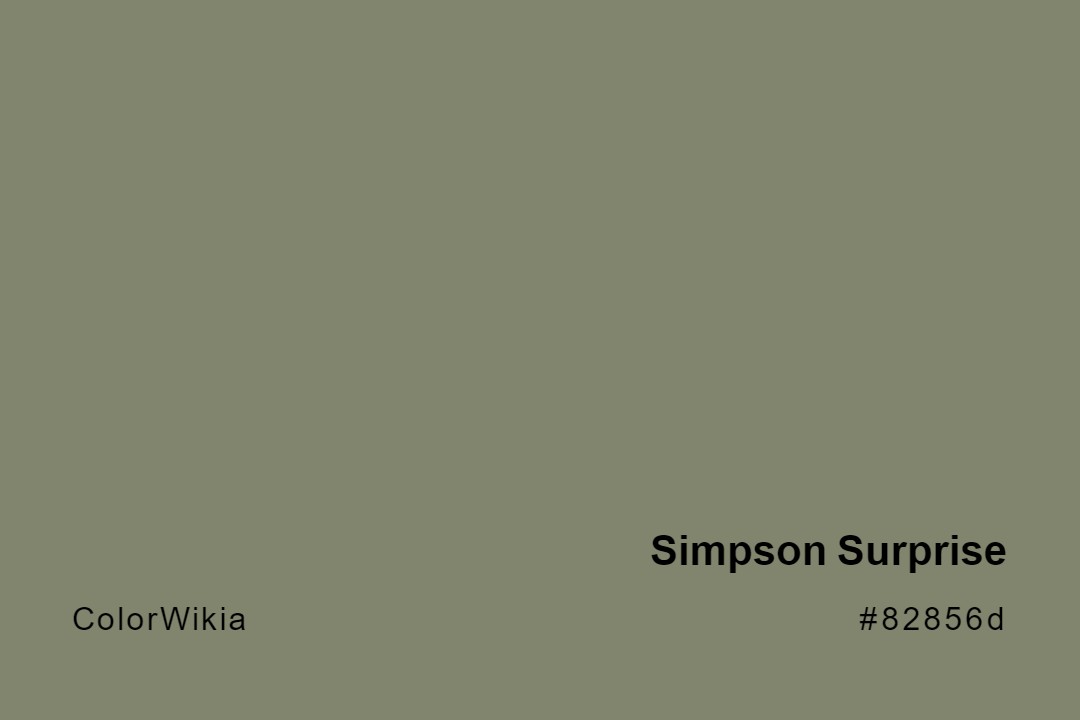simpson surprise color 82856d