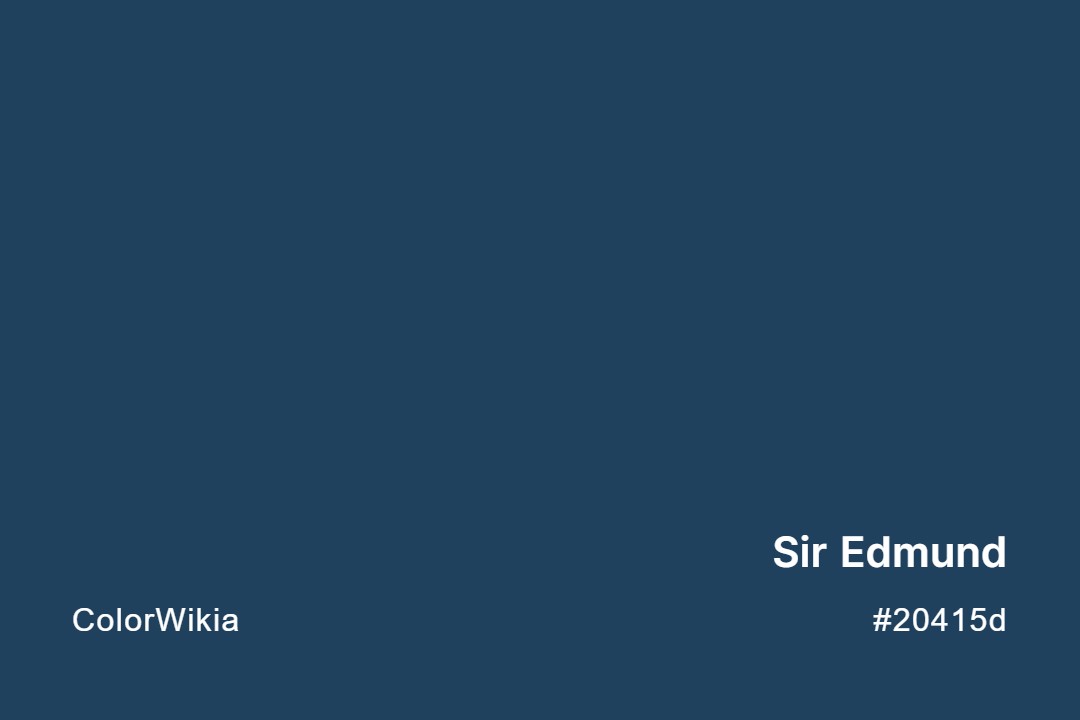Sir Edmund Color – #20415d: Codes and Complete Breakdown