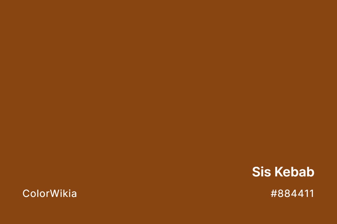 Sis Kebab Color – #884411: Codes and Complete Breakdown
