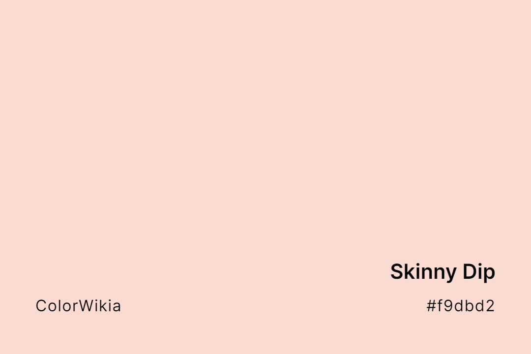 Skinny Dip Color – #f9dbd2: Codes and Complete Breakdown