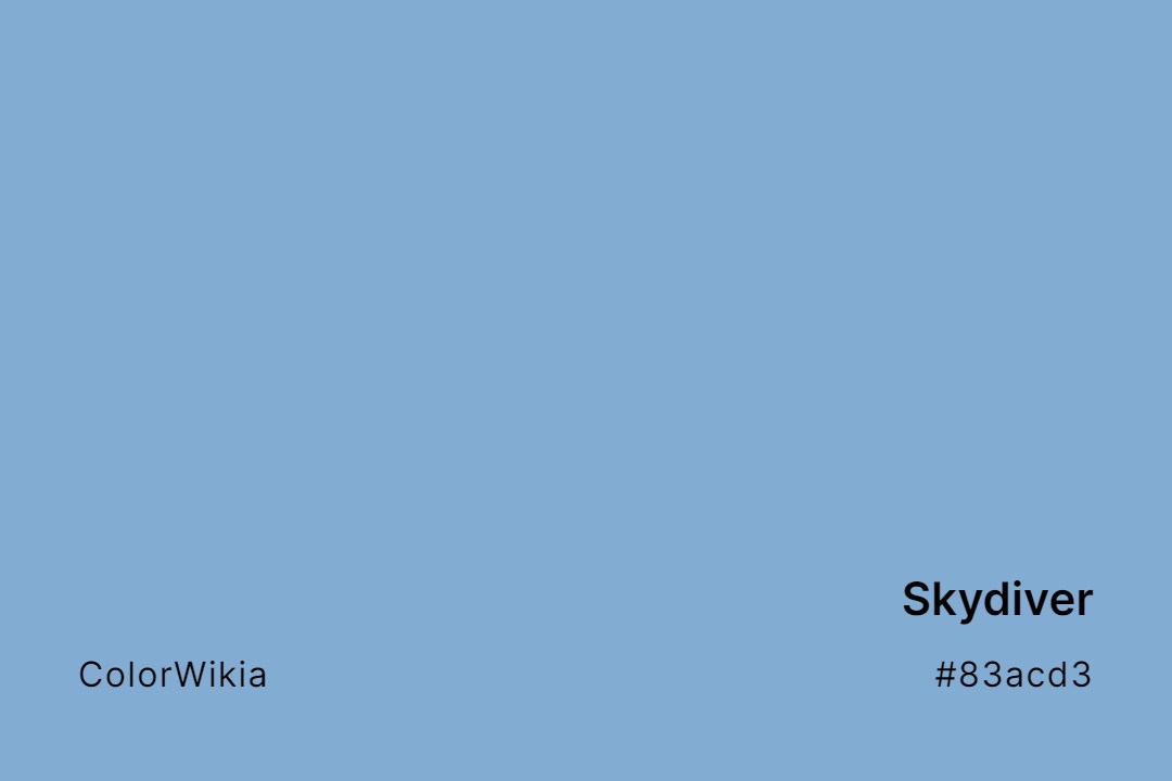 Skydiver Color – #83acd3: Codes and Complete Breakdown