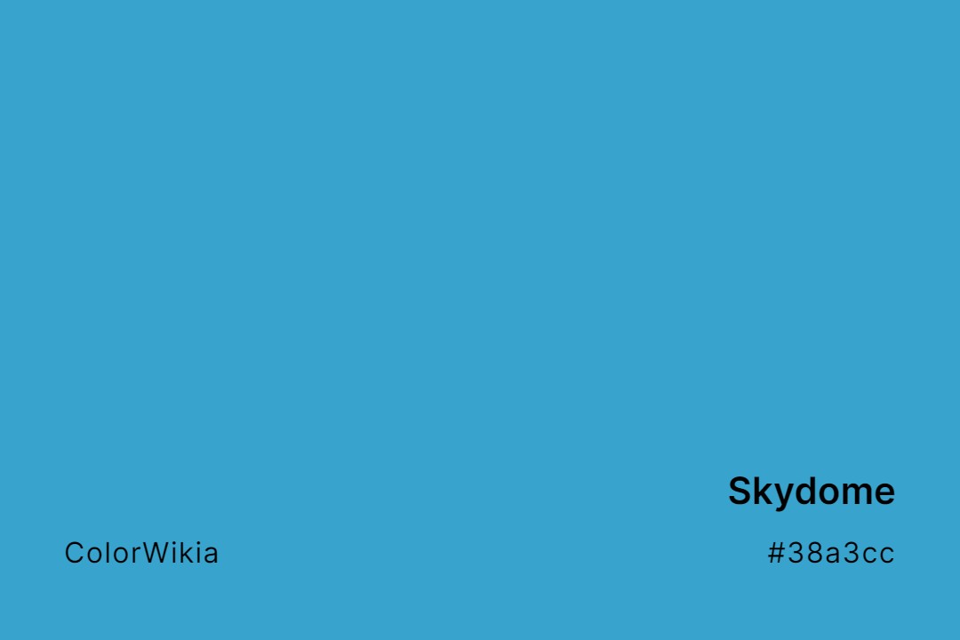 Skydome Color – #38a3cc: Codes and Complete Breakdown