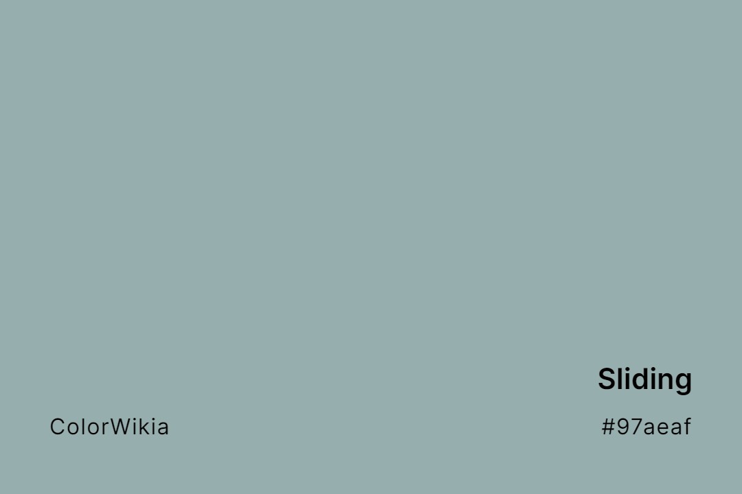 Sliding Color – #97aeaf: Codes and Complete Breakdown