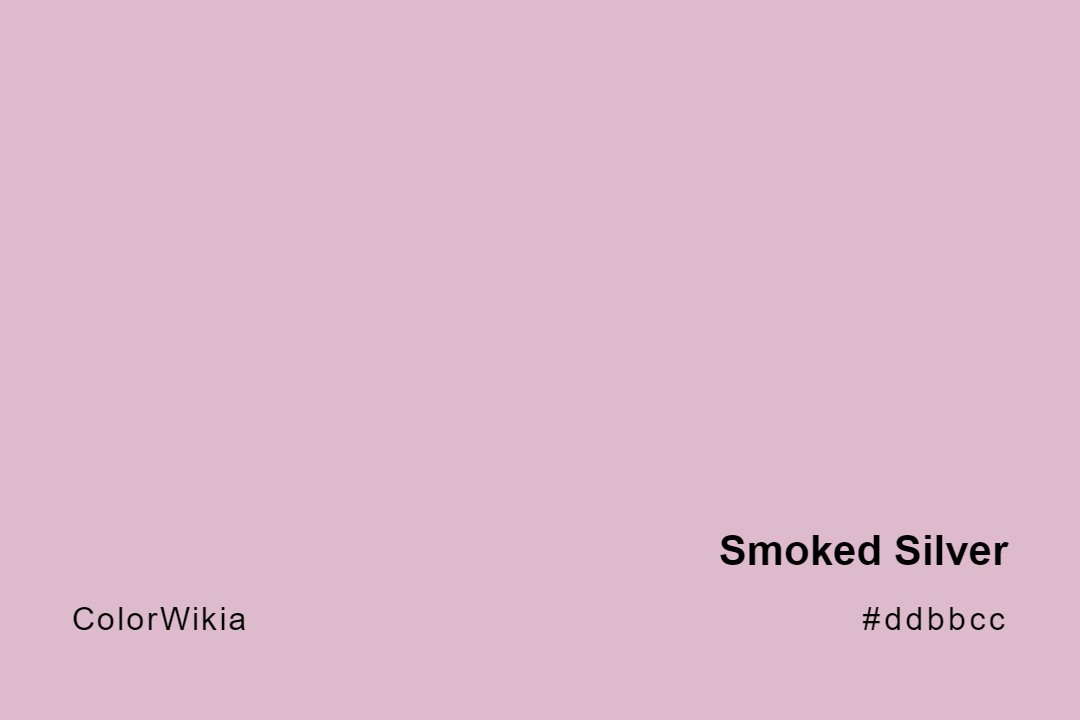 Smoked Silver Color – #ddbbcc: Codes and Complete Breakdown