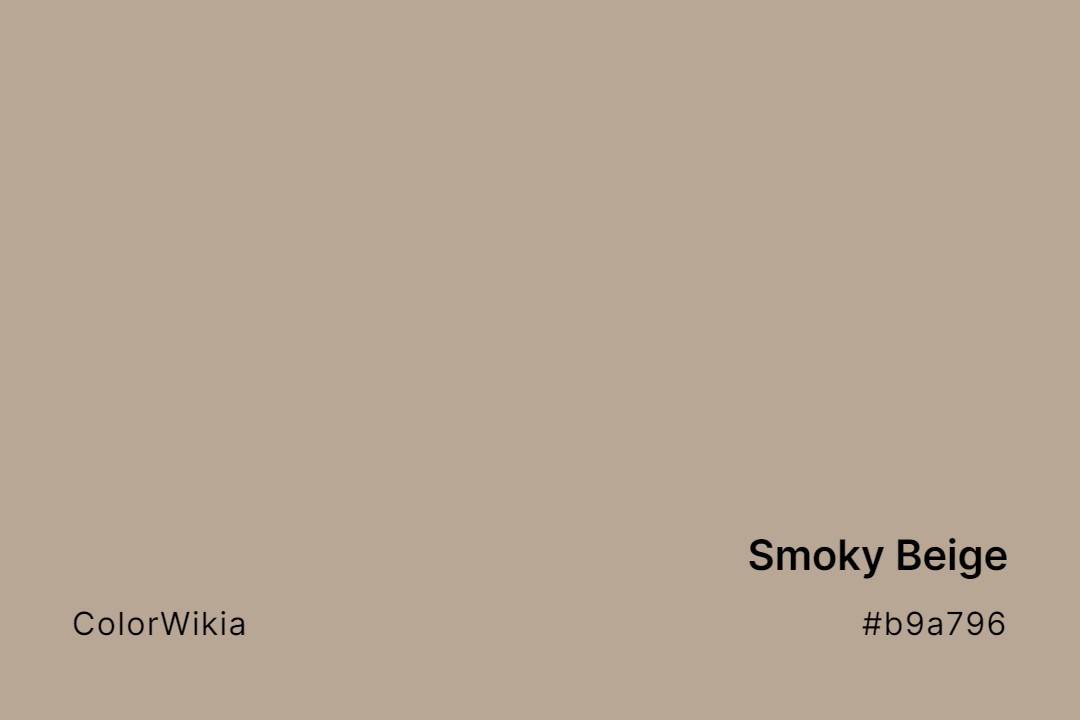 Smoky Beige Color – #b9a796: Codes and Complete Breakdown