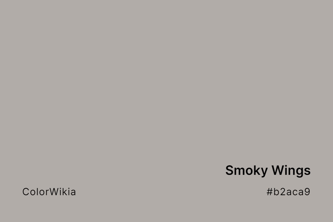 smoky wings color b2aca9