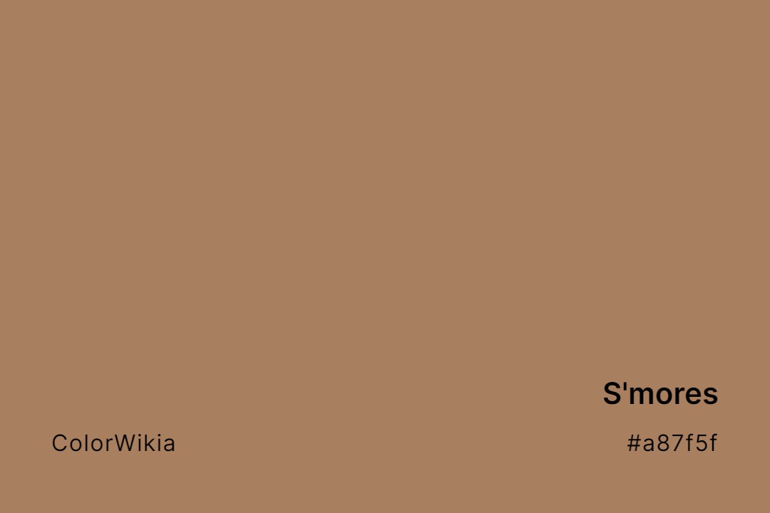 S’mores Color – #a87f5f: Codes and Complete Breakdown
