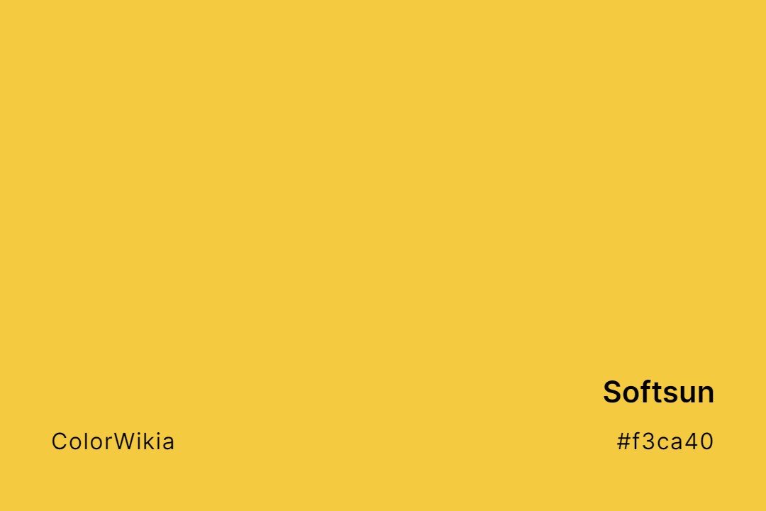 Softsun Color – #f3ca40: Codes and Complete Breakdown